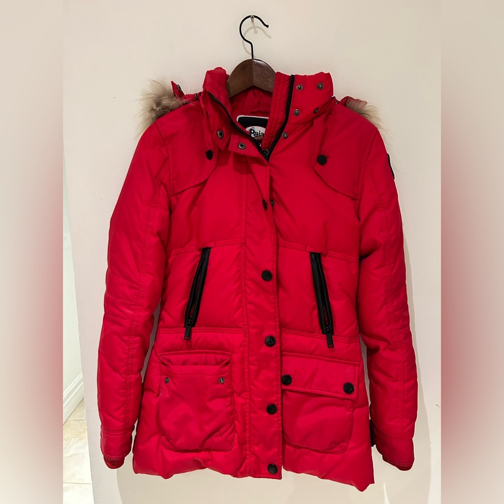 Red Pajar winter coat xs
